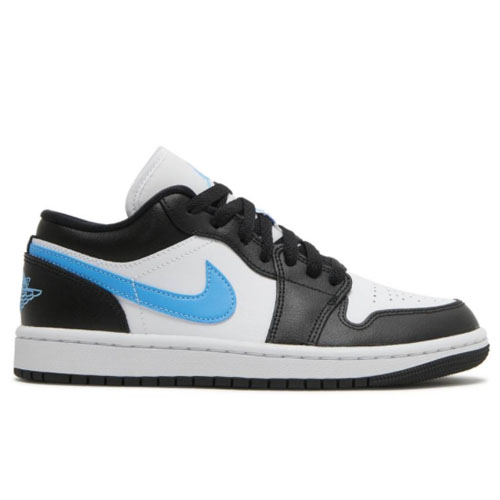 Air Jordan 1 Retro BLACK UNIVERSITY BLUE Shoes